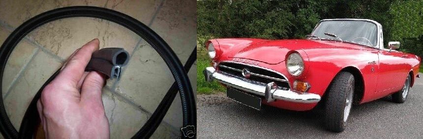 BOOT RUBBER SEAL (Sunbeam Alpine & Tiger) (1959- 68)