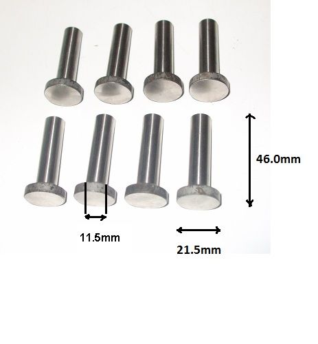 PRE X FLOW CAM FOLLOWERS x8 (Ford Anglia 105e) (1959- 68)