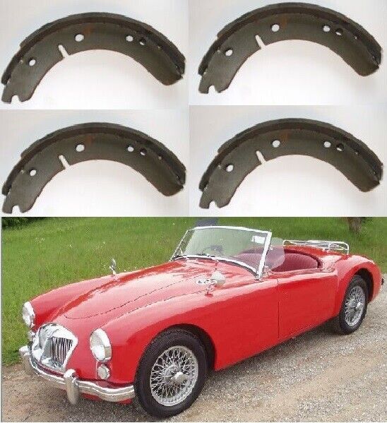 FRONT or REAR BRAKE SHOES SET (MGA 1500cc / 1600cc / 1622cc) (1955- 62)