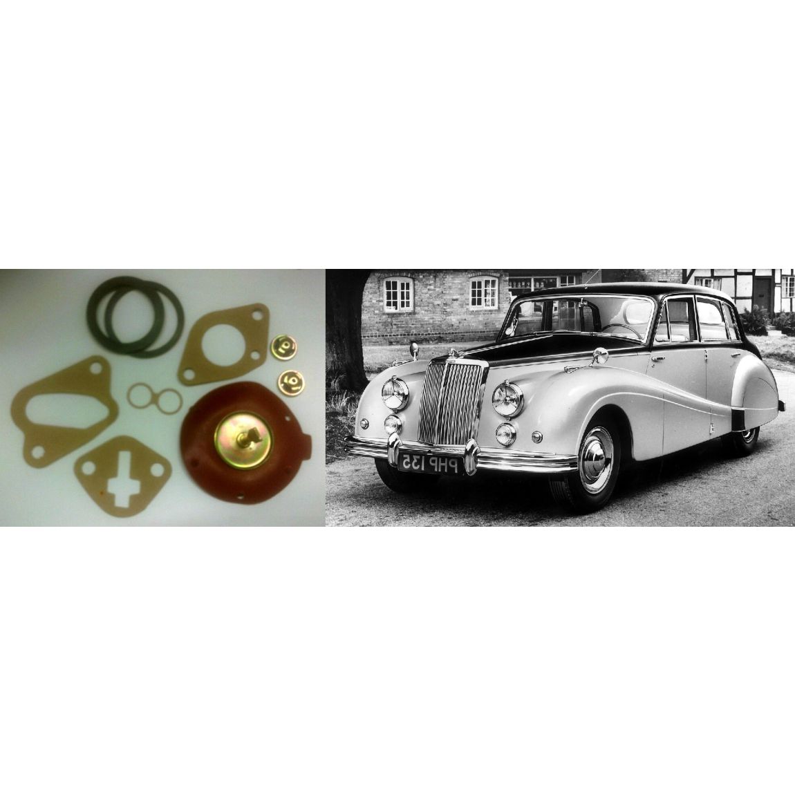 FUEL PUMP DIAPHRAGM REPAIR KIT (Armstrong Siddeley) (2.3, 3.4 & 4.0) (All Models) (1952- 60) 