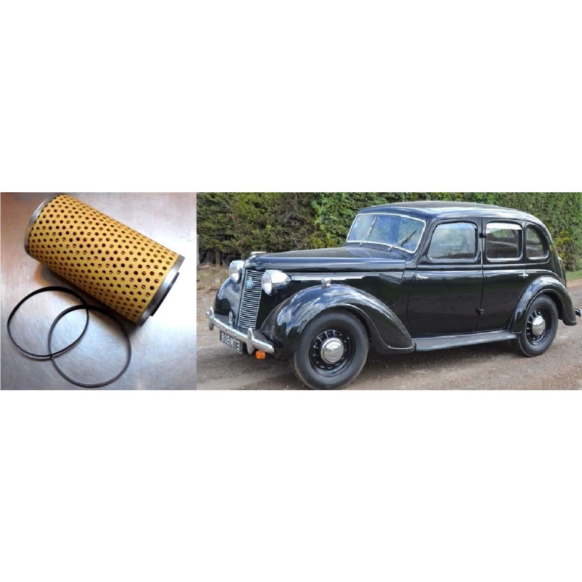 OIL FILTER (Austin 16 Sixteen Saloon) (2.2 Litre) (1945- 49) 