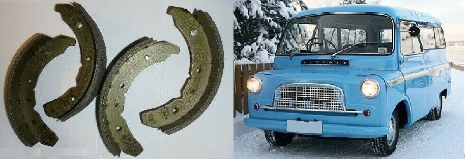 FRONT BRAKE SHOES SET (Bedford CA Van) (** From 1961- 69 **)