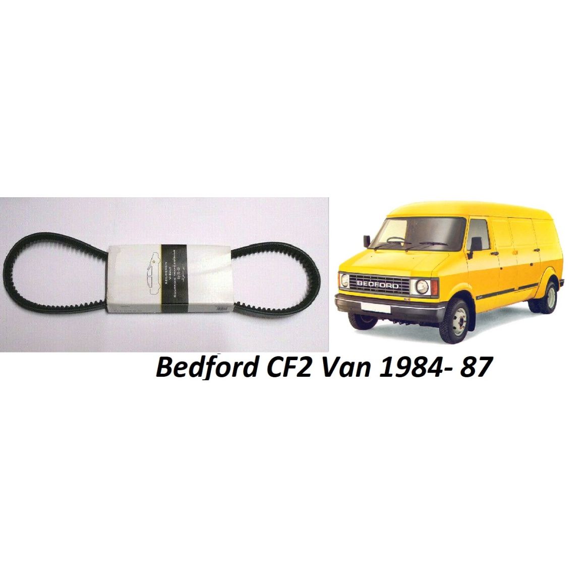 FAN BELT (Bedford CF2 Van) (2.0 Petrol & 2.3 Diesel) (**From 1984- 87**) 