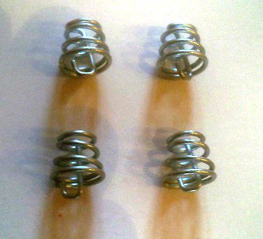 BRAKE SHOE FITTING BEEHIVE SPRINGS (Front or Rear) x4 (Morris J Type Van & JB Van) (1949- 61)  