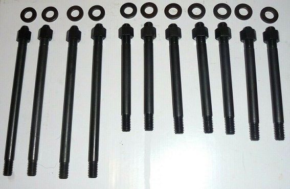 HEAD BOLTS SET x11 (Morris JB Van) (1500cc OHV Petrol) (1957- 61) 