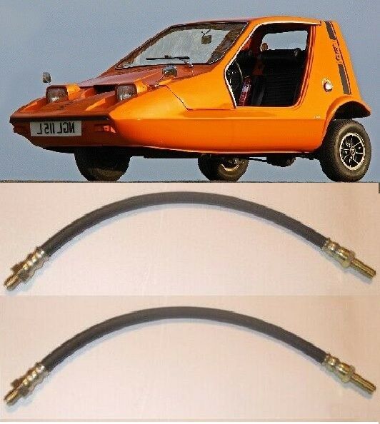 FRONT & REAR BRAKE HOSES x2 (Bond Bug) (1970- 74)