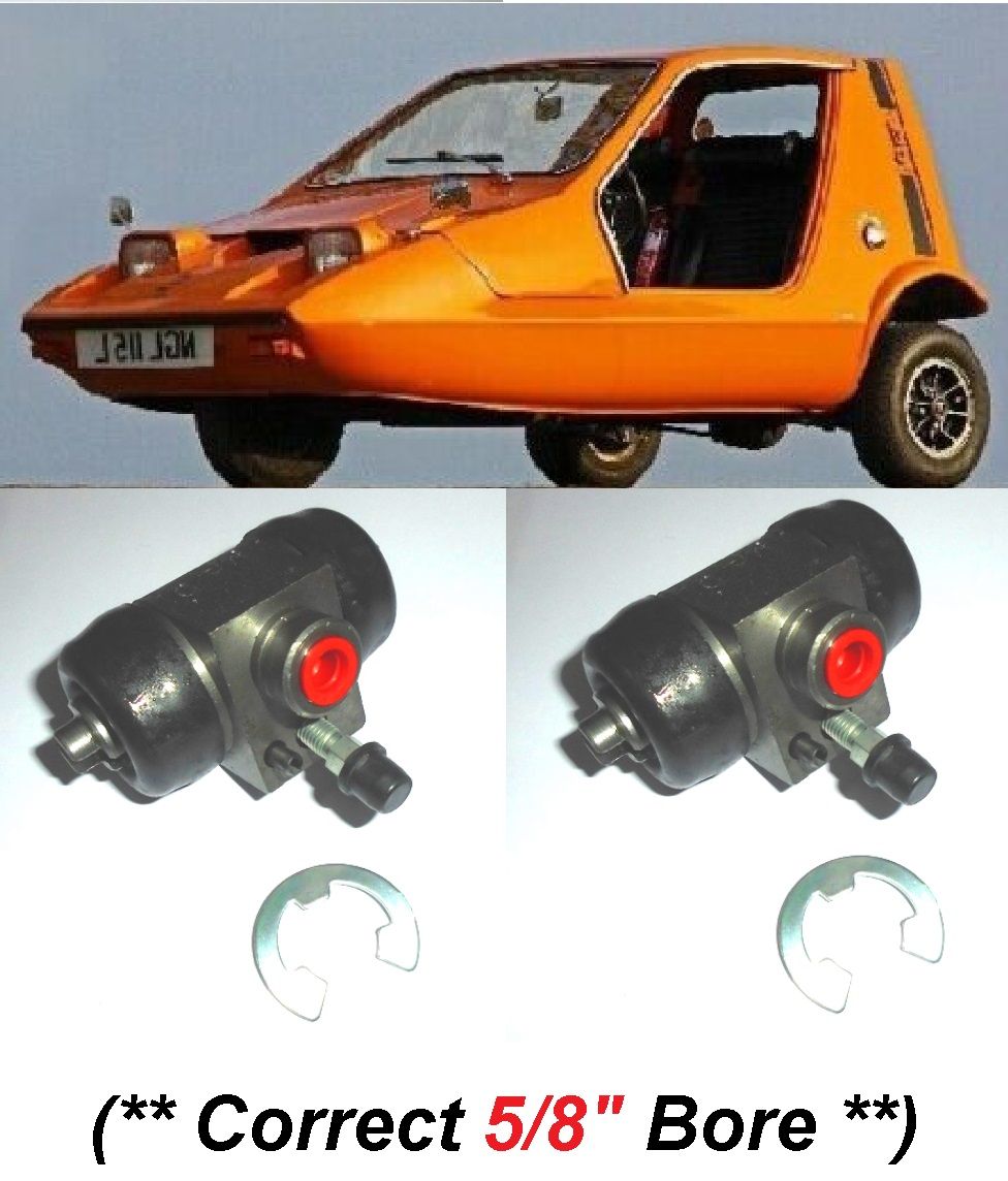 REAR BRAKE WHEEL CYLINDERS x2 (Bond Bug) (1970- 74) 