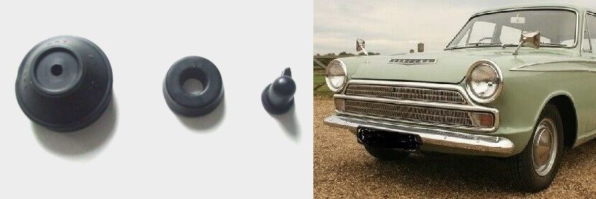 CLUTCH SLAVE CYLINDER REPAIR SEALS KIT (Ford Cortina Mk1) (1200, 1500 & GT) (1962- 66) 