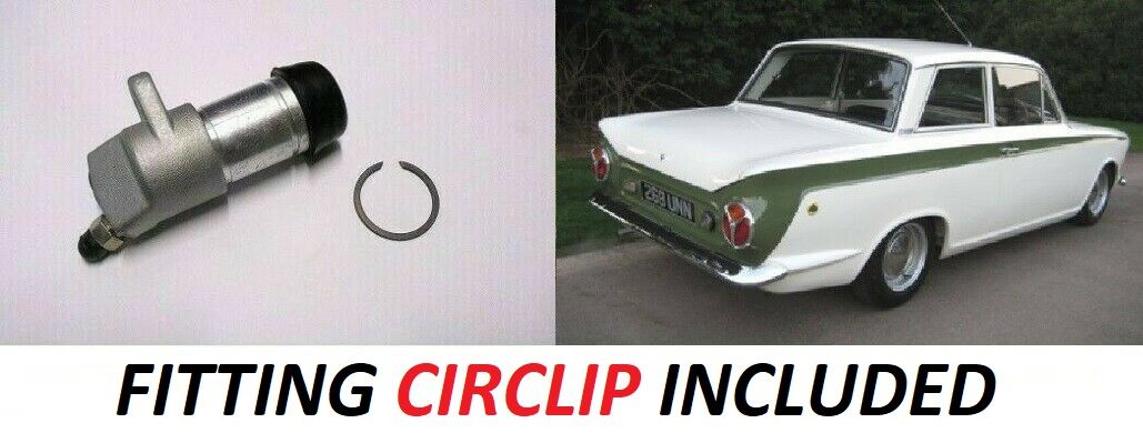 CLUTCH SLAVE CYLINDER & CIRCLIP (Ford Lotus Cortina Mk1) (1962- 66) 