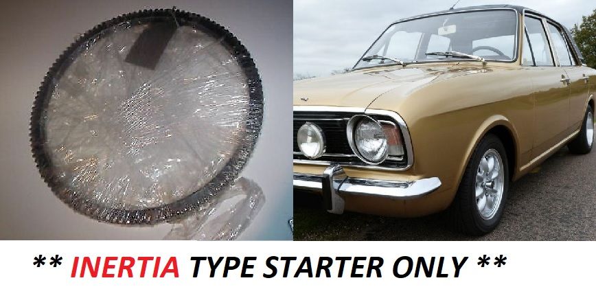 STARTER RING GEAR (Ford Cortina Mk2) (1300, 1600 & 1600E) (1966- 70) 