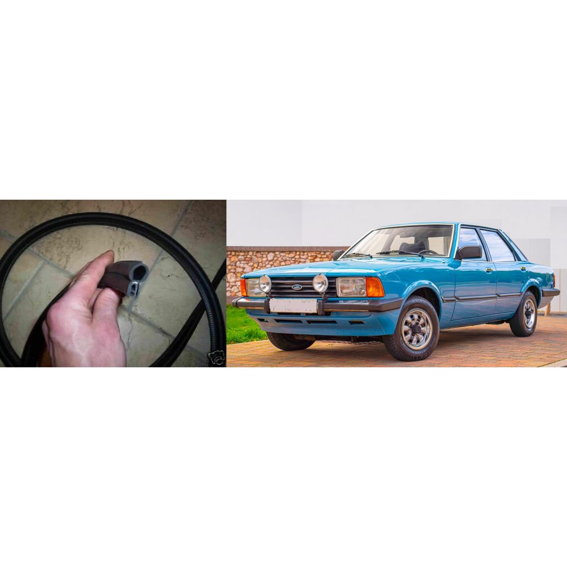 BOOT RUBBER SEAL (Ford Cortina Mk4 Mk5) (1976- 82) 