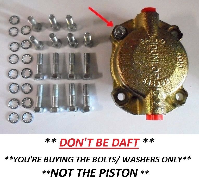 REAR BRAKE CALIPER BOLTS x16 (Daimler DR450 & Majestic) (1960- ) 