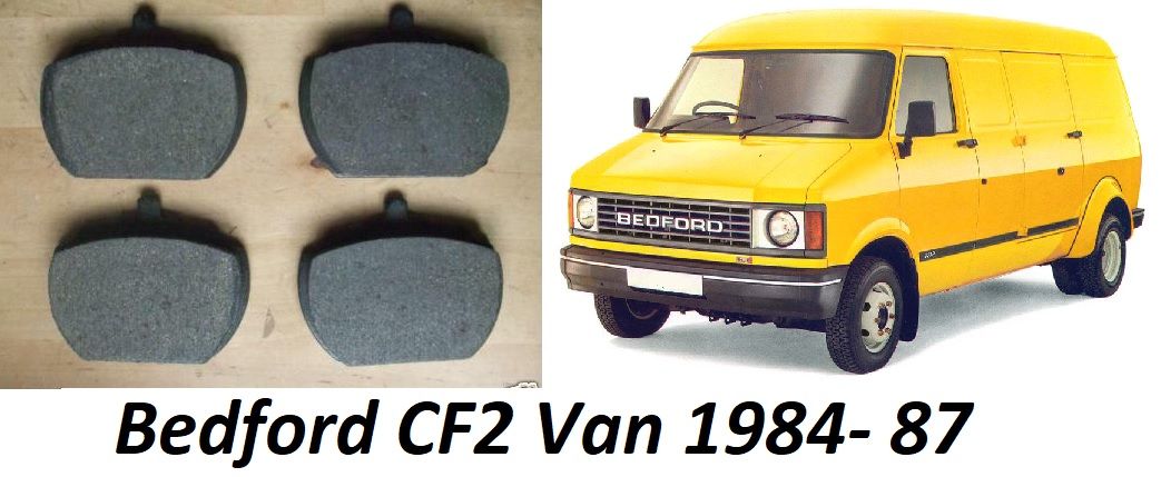 FRONT BRAKE PADS SET (Bedford CF2 Van) (1984- 87)  
