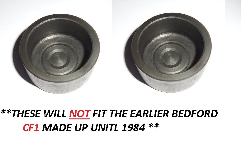 FRONT BRAKE CALIPER PISTONS x2 (Bedford CF2 Van) (** Fron 1984- 87 **) 