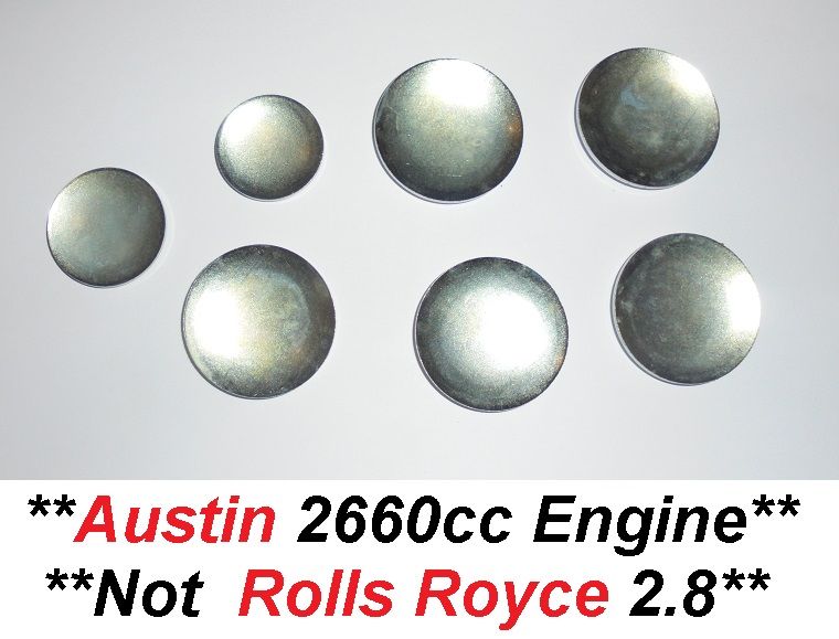 CORE PLUG ENGINE SET (Austin Champ) (**2.6 Litre Austin Petrol Engine**) (1952- 56) 