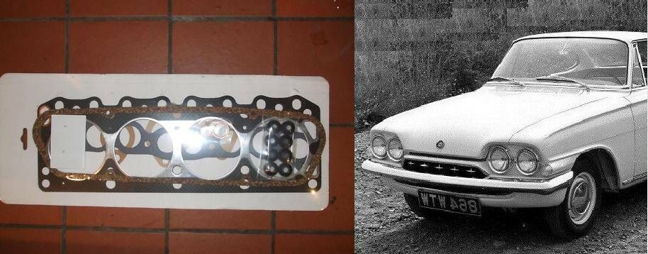HEAD GASKET SET (Ford Consul Capri Classic) (109e & 116e) (1961- 64) 
