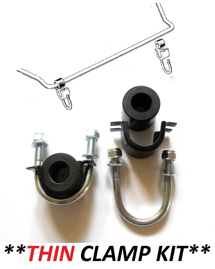 FRONT ANTI ROLL BAR BUSH CLAMP KIT (Triumph GT6) (**Mk1 & Mk2 Only**) (**1966- 70 Only**)  