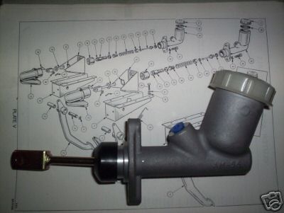 CLUTCH MASTER CYLINDER (Triumph Spitfire) (1962- 81)  