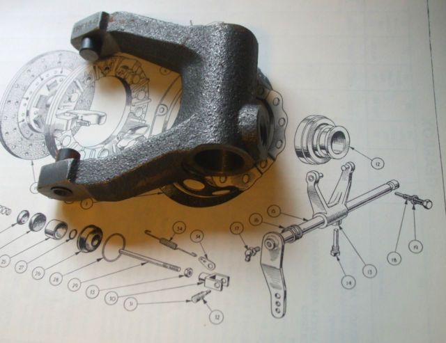 ** CLUTCH RELEASE FORK (Triumph Stag 3.0) (1970- 77)