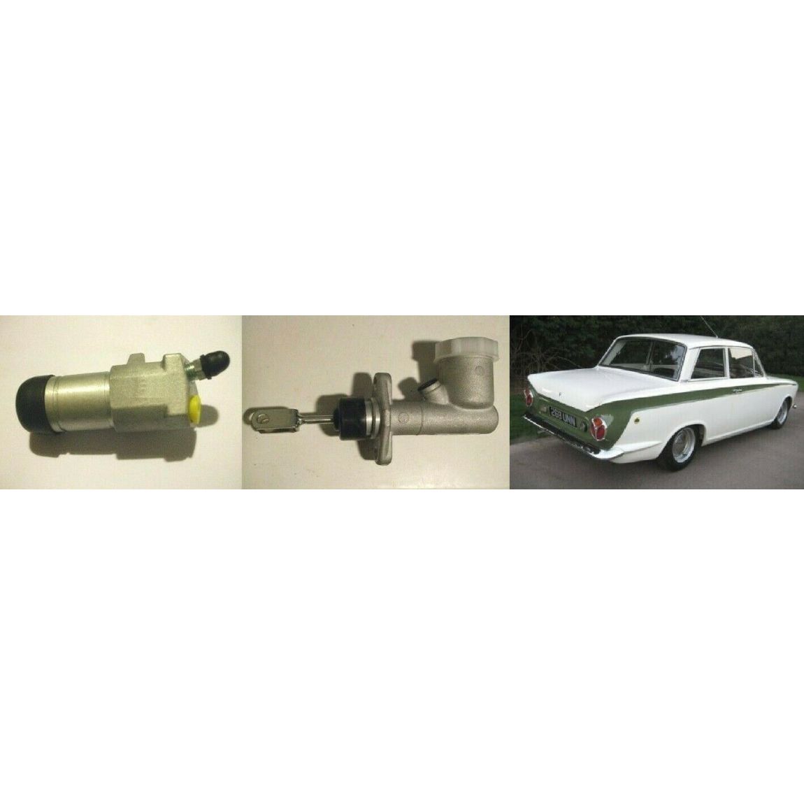 CLUTCH MASTER CYLINDER & SLAVE CYLINDER (Lotus Cortina Mk1) (1962- 66) 