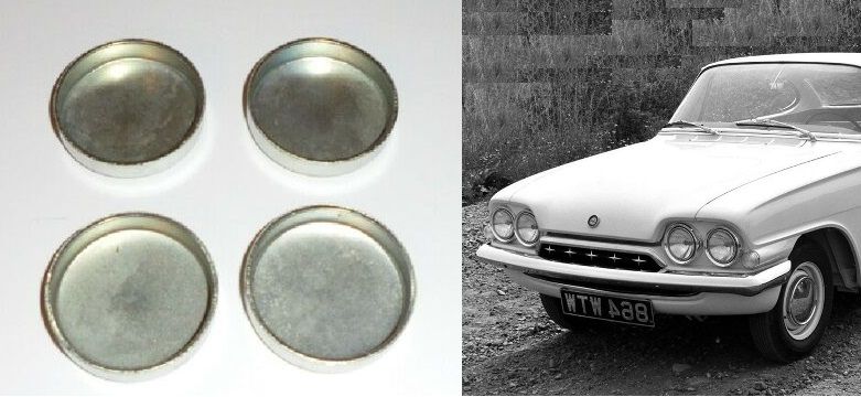 CORE PLUG ENGINE SET (Ford Consul Capri Classic) (109e & 116e) (1961- 64) 