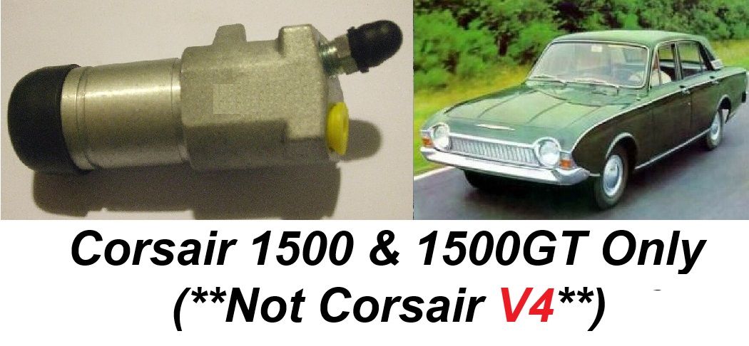CLUTCH SLAVE CYLINDER (Ford Consul Corsair 1500) (120e & GT) (** 1963- Sep 65 Only **)