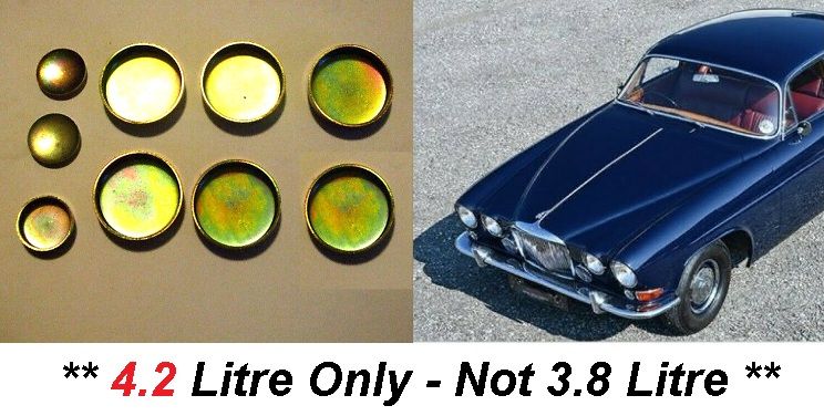 CORE PLUG ENGINE SET (Jaguar MkX Saloon) (**4.2 Litre Only**) (From 1964- 66)  