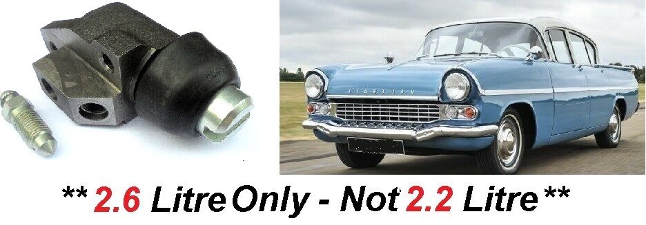FRONT BRAKE WHEEL CYLINDER x1 (Vauxhall Cresta PA) (**2.6 Litre Only**) (** LEFT SIDE **) (**From 1960- 62**)  