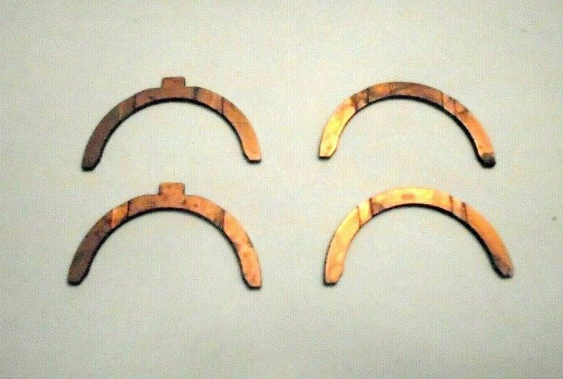 CRANKSHAFT THRUST WASHERS BEARINGS +005 (Morris JB Van) (1500 OHV Petrol) (1957- 61)   