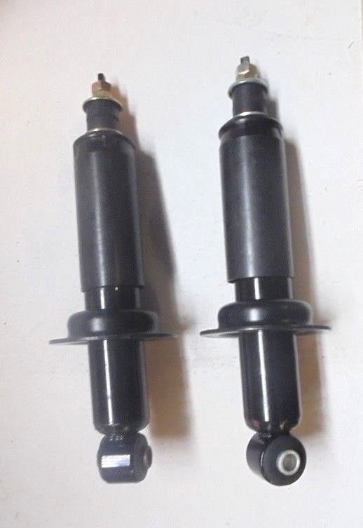 FRONT SHOCK ABSORBERS DAMPERS x2 (Triumph Spitfire & GT6) (** PLASTIC TOPS **) (1962- 80)  