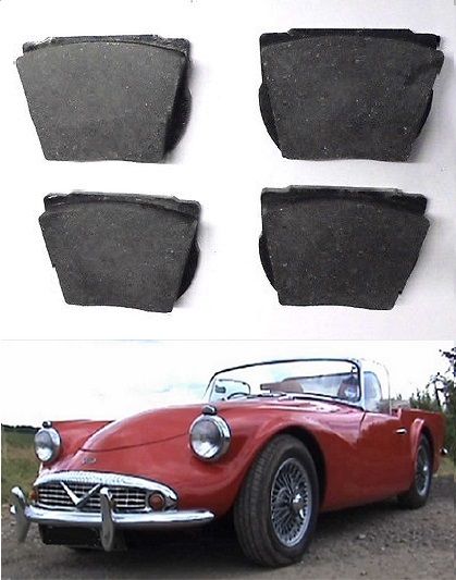 FRONT BRAKE PADS SET (Daimler Dart) (1959- 64)