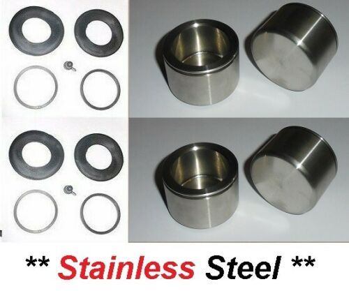(x4) REAR BRAKE CALIPER PISTONS & SEALS (**STAINLESS STEEL**) (Daimler Dart SP250) (1959- 64) 