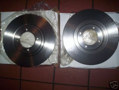 FRONT BRAKE DISCS x2 (Triumph Spitfire) (1962- 80)