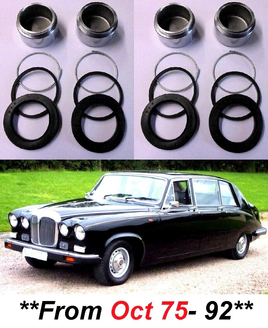 REAR BRAKE CALIPER PISTONS & SEALS (Daimler DS420 Limo) (**From Oct 75- 92**)