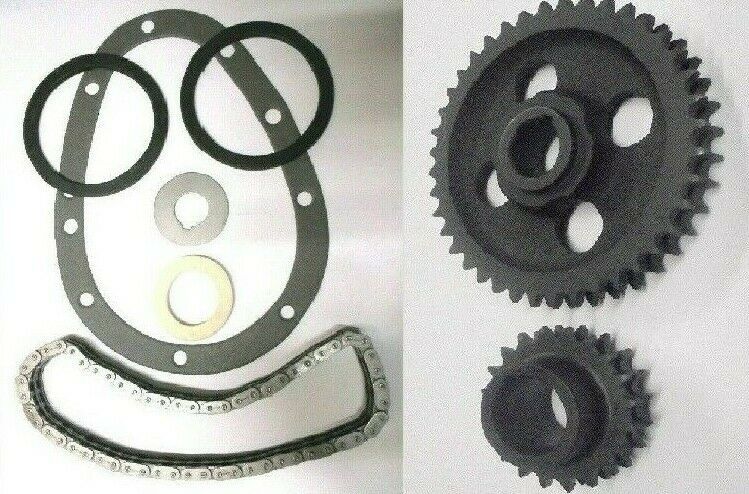 TIMING CHAIN KIT & SPROCKETS (Austin A50 Cambidge) (1500cc) (**See Eng No/**) (**1954- 55 Only**) 