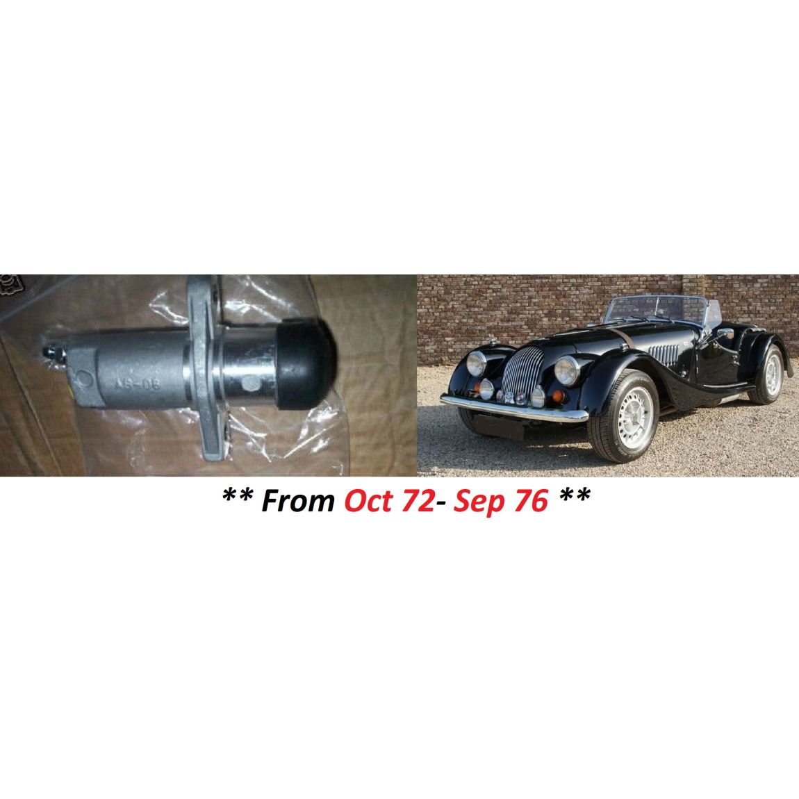 CLUTCH SLAVE CYLINDER (Morgan Plus 8) (3.5 Litre, V8) (** From Oct 72- Sep 76 Only **)