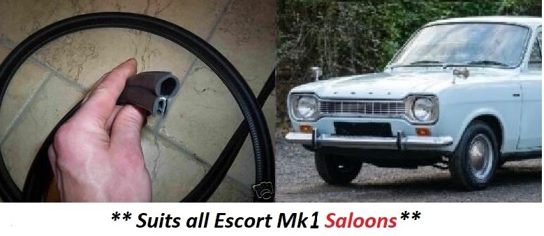 BOOT RUBBER SEAL (Ford Escort Mk1) (1968- 75)