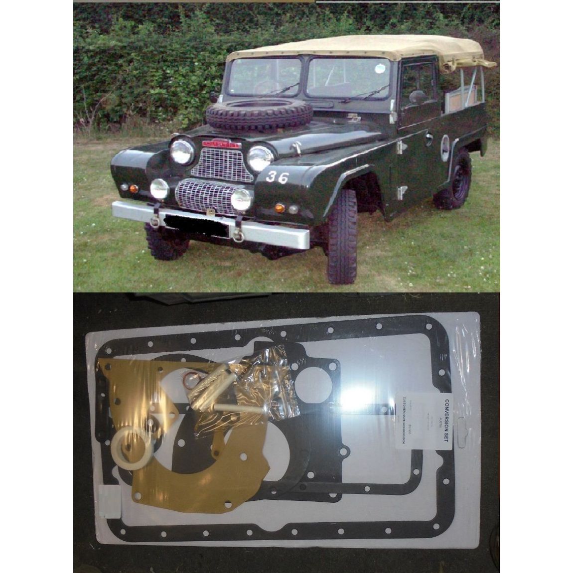 SUMP GASKET ENGINE SET (Austin Gipsy 2.2 Petrol) (1958- 68)  