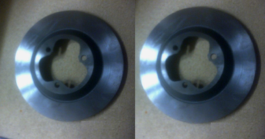 ** REAR BRAKE DISCS x2 (Lotus Elan) (1964- 75)