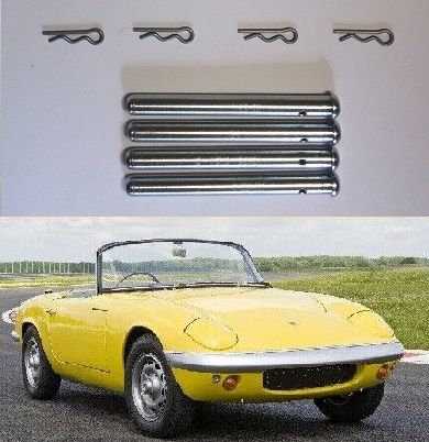 REAR BRAKE PAD FITTING KIT - PINS (Lotus Elan) (1963- 74) 