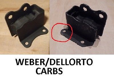 FRONT ENGINE MOUNTS x2 (Lotus Elan) (** Weber Dellorto Carbs **) (1962- 74)
