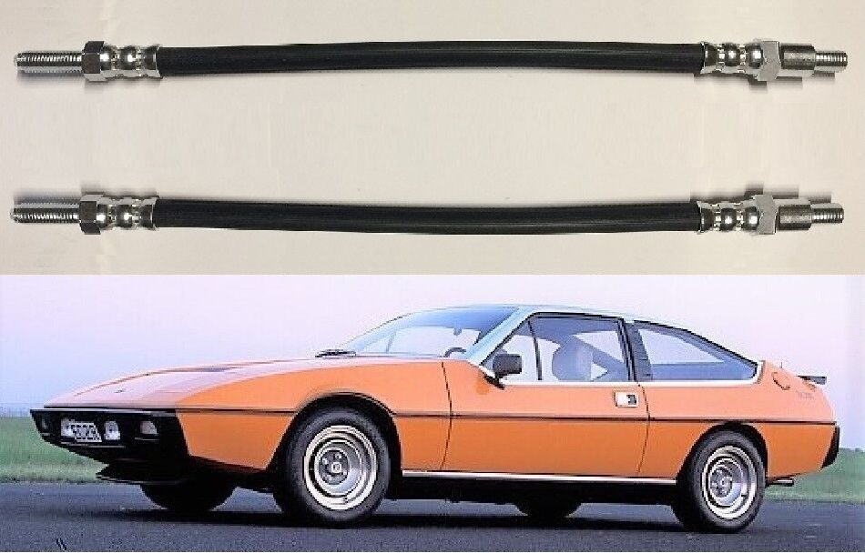 REAR BRAKE HOSES x2 (Lotus Elite & Eclat) (2.0 & 2.2) (1974- 82) 