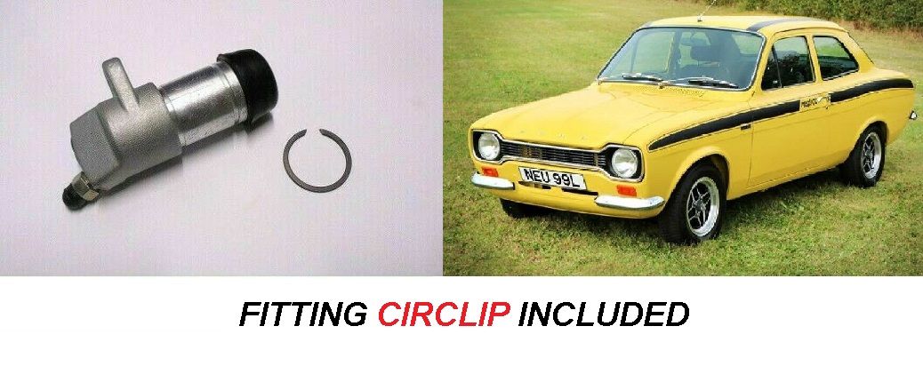 CLUTCH SLAVE CYLINDER & CIRCLIP (Ford Escort Mk1) (Mexico, Twin Cam, RS1600 & RS200) (1968- 74) 
