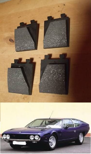 HANDBRAKE PADS (Lamborghini Espada) (1968- 78)    