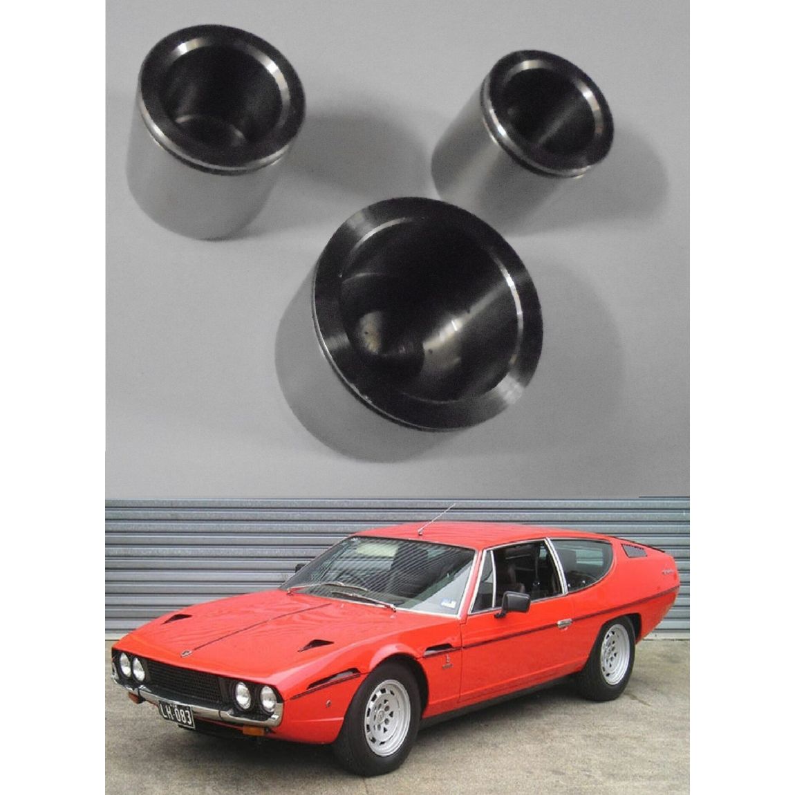 REAR BRAKE CALIPER PISTONS x3 (Lamborghini Espada) (1968- 78)