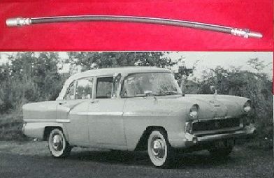 REAR BRAKE HOSE PIPE x1 (Vauxhall Victor F Type) (Ser.1&2) (1957- 61)