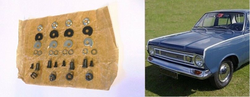 FRONT BRAKE SHOE ADJUSTERS SET (Vauxhall Victor FC101) (1964- 67)