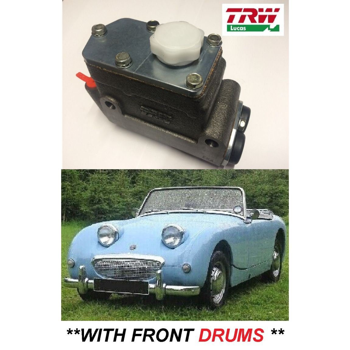 BRAKE / CLUTCH COMBINED MASTER CYLINDER (Austin Healey Frogeye Sprite) (1958- 61)