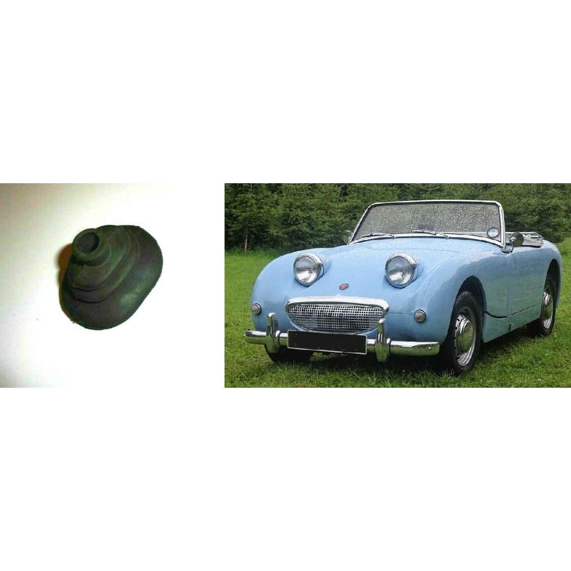 CLUTCH FORK ARM GAITER (Austin Healey Frogeye Sprite) (1958- 61)