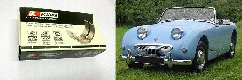 MAIN BEARINGS SET +20 (Austin Healey Frogeye Sprite) (948cc) (1958- 61) 